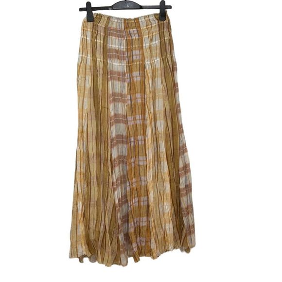 Free People Plaid Maxi Skirt(Size Small) - Picture 4 of 8